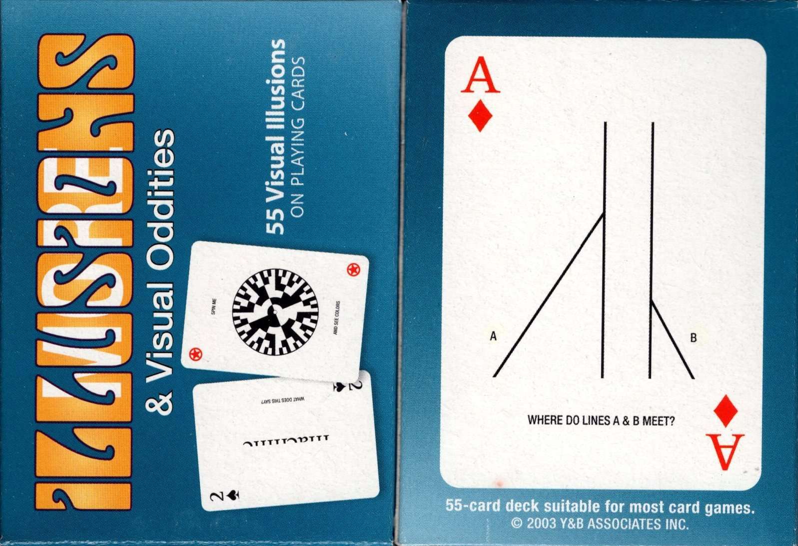 More Illusions & Visual Oddities Playing Cards USGS