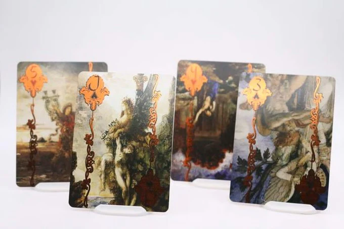 Moreau Reverie Playing Cards Copper Edition - Featuring Masterpieces of Symbolic Art - Image 5