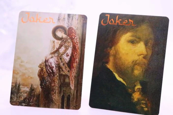Moreau Reverie Playing Cards Silver Edition - Foil Art Deck Featuring Gustave Moreau’s Masterworks - Image 6