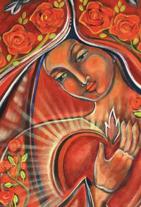 Mother Mary Oracle Pocket Edition Blue Angel - Image 3