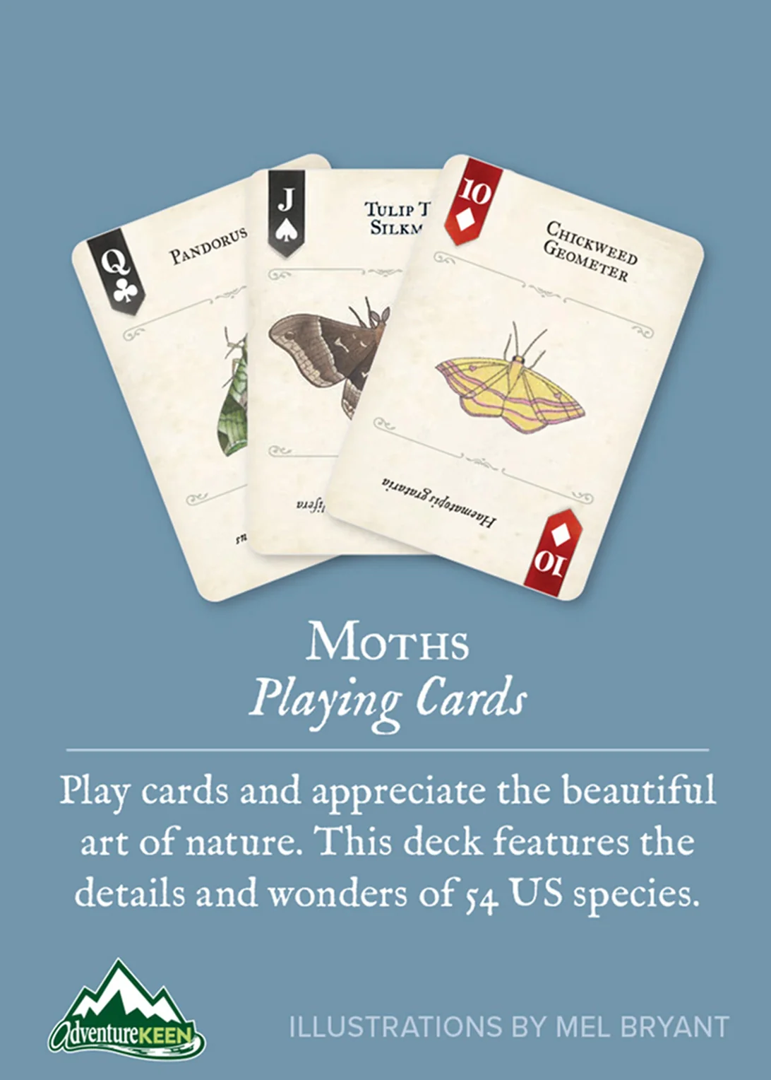 Moths Playing Cards - Image 2