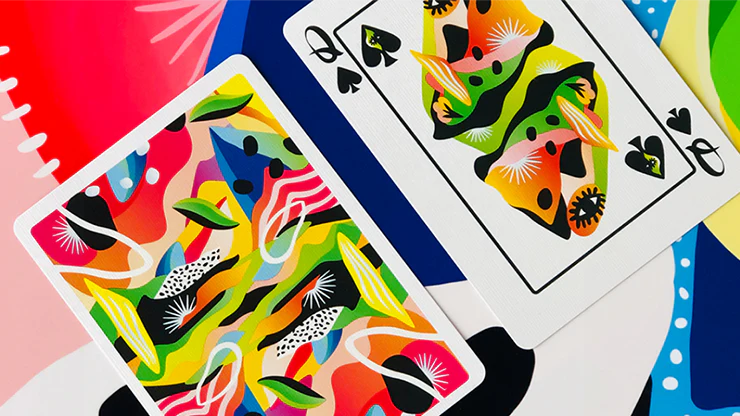 Mountain 2021 Summer Collection Gilded Playing Cards USPCC - Image 3