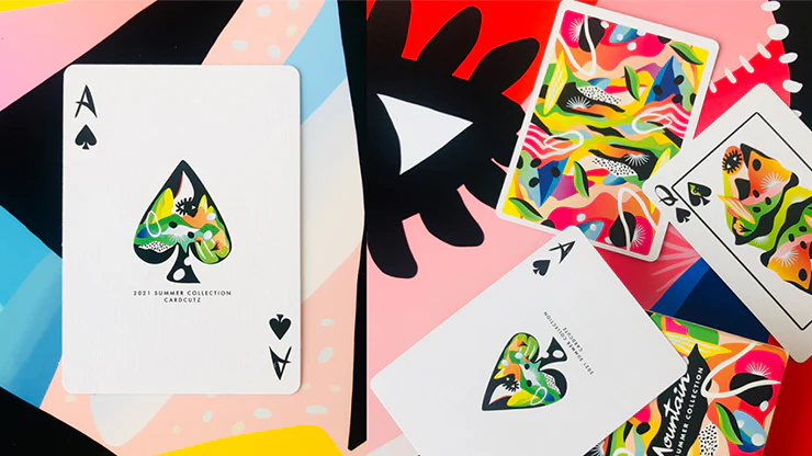 Mountain 2021 Summer Collection Gilded Playing Cards USPCC - Image 5