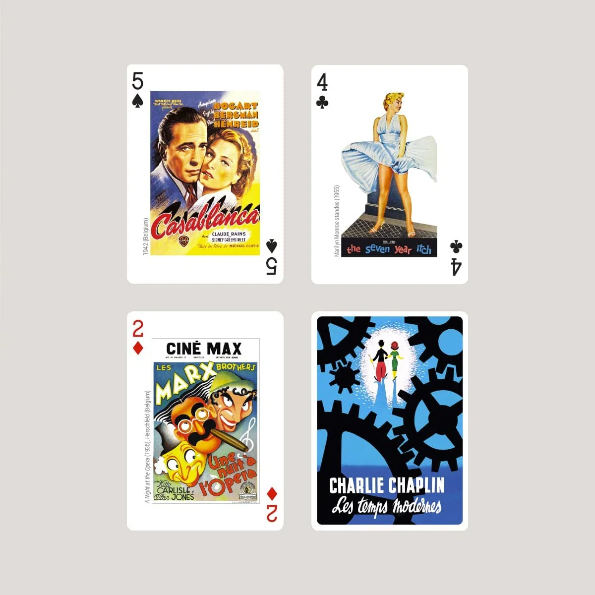 Movies – The Golden Age Playing Cards by Piatnik - Image 3