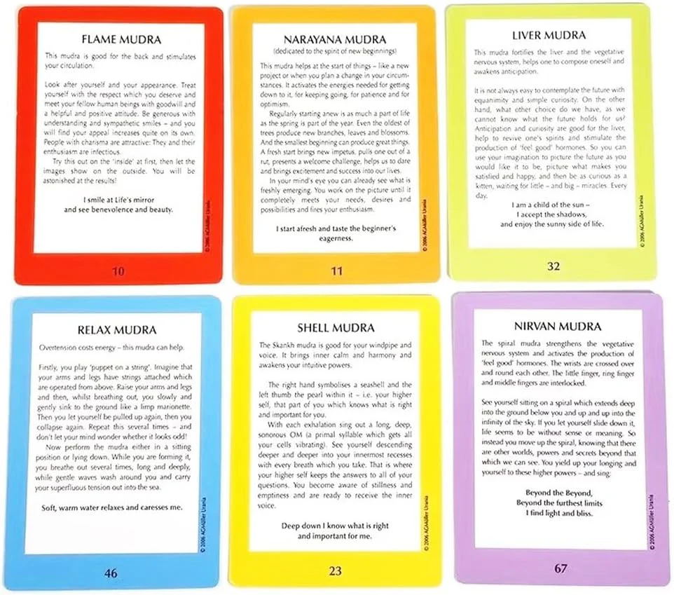 Mudras for Body, Mind and Spirit Cards AGM - Image 4