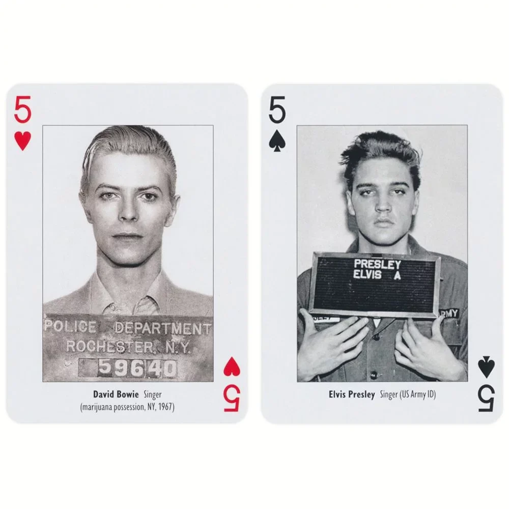 Mugshots Playing Cards by Piatnik - Deal with the Infamous and the Iconic - Image 10