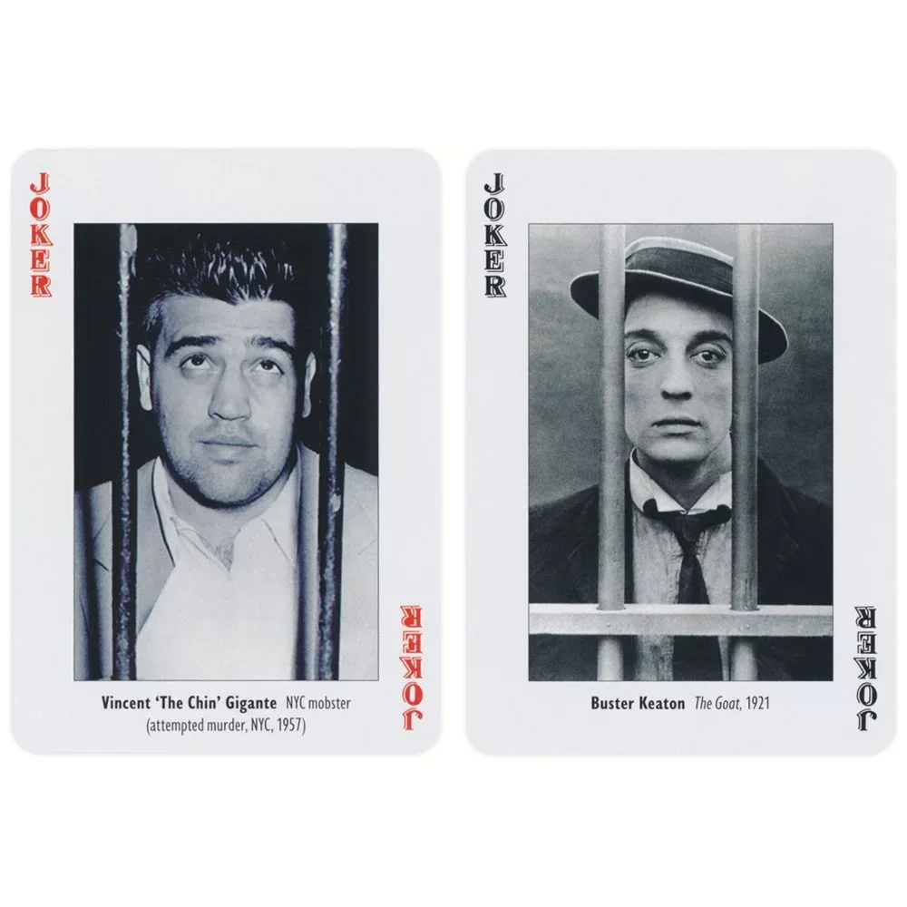 Mugshots Playing Cards by Piatnik - Deal with the Infamous and the Iconic - Image 2