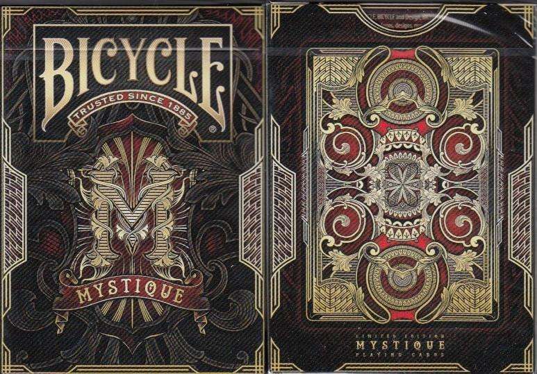 Mystique Red Bicycle Playing Cards