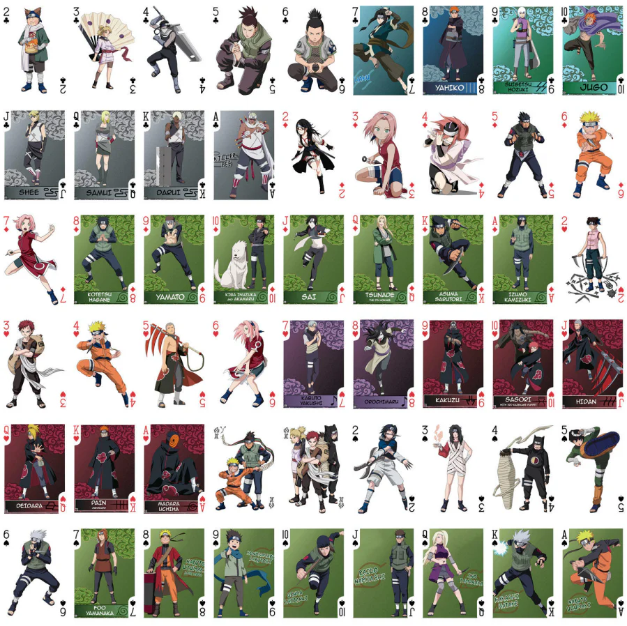Naruto Playing Cards by FlonzGift - Image 2