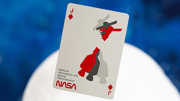 NASA Worm Playing Cards USPCC - Image 3