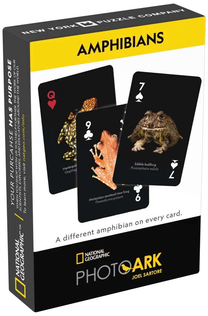 National Geographic Amphibians Playing Cards NYPC - Image 3