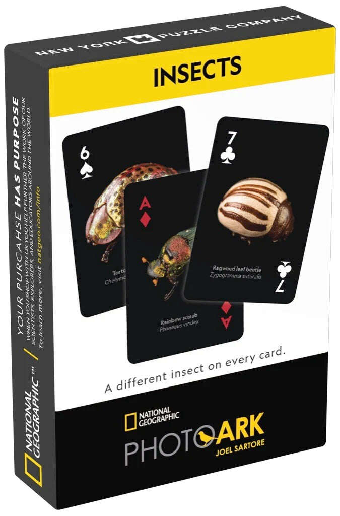 National Geographic Insects Playing Cards NYPC - Image 3