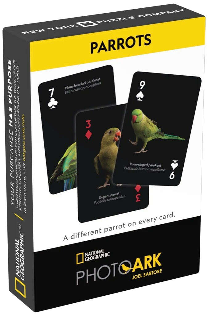 National Geographic Parrots Playing Cards NYPC - Image 3