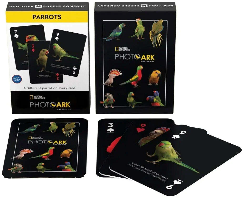 National Geographic Parrots Playing Cards NYPC - Image 4