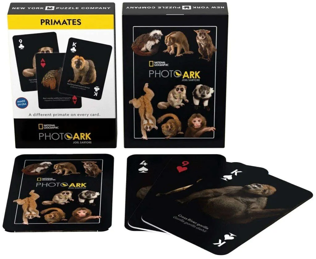 National Geographic Primates Playing Cards NYPC - Image 4