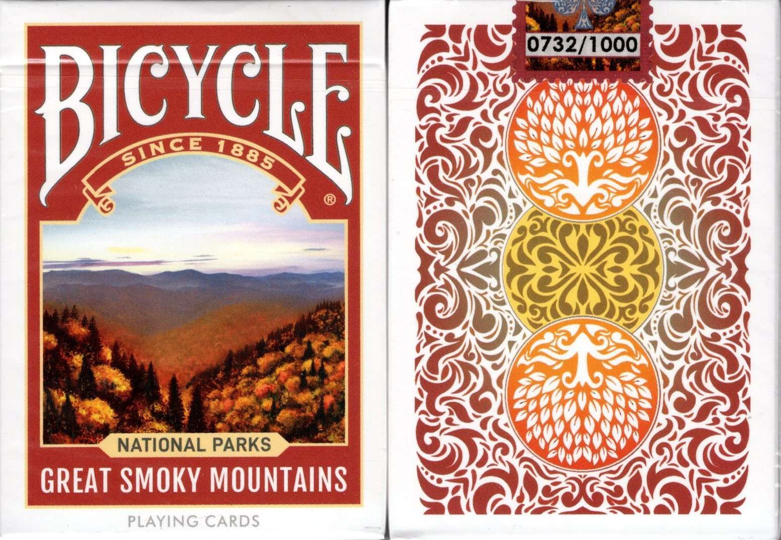 National Parks - Great Smoky Mountains Bicycle Playing Cards