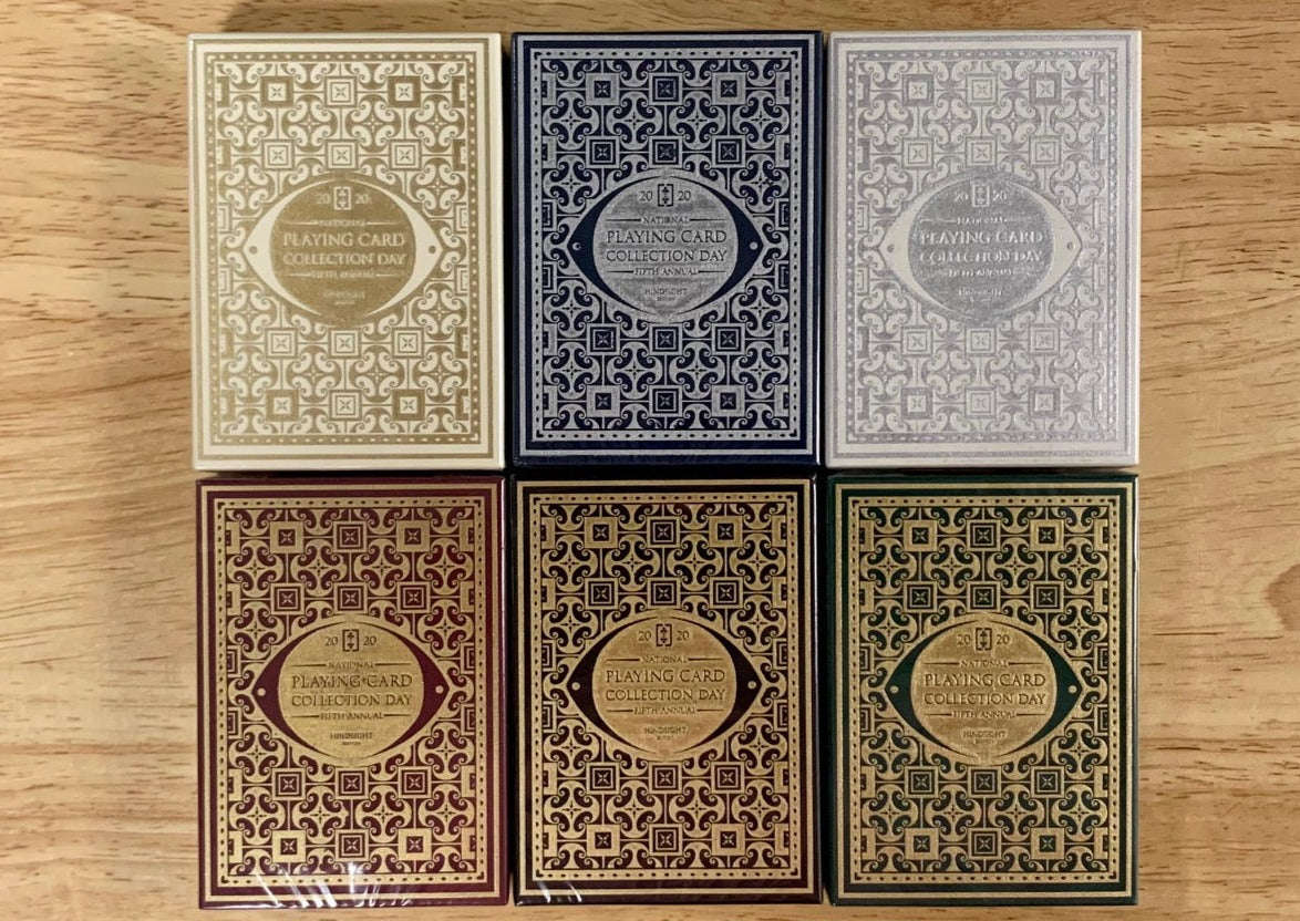 National Playing Card Collection Day 2020 6 Deck Set