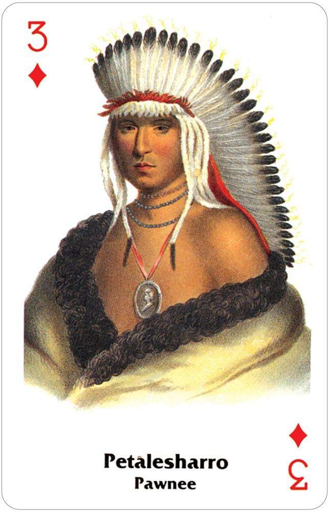 Native American Playing Cards #1 USGS - Image 2