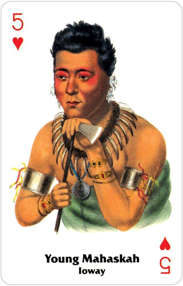 Native American Playing Cards #2 USGS - Image 2
