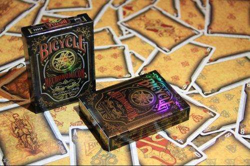 NECRONOMICON Foil Tuck Bicycle Playing Cards - Image 2