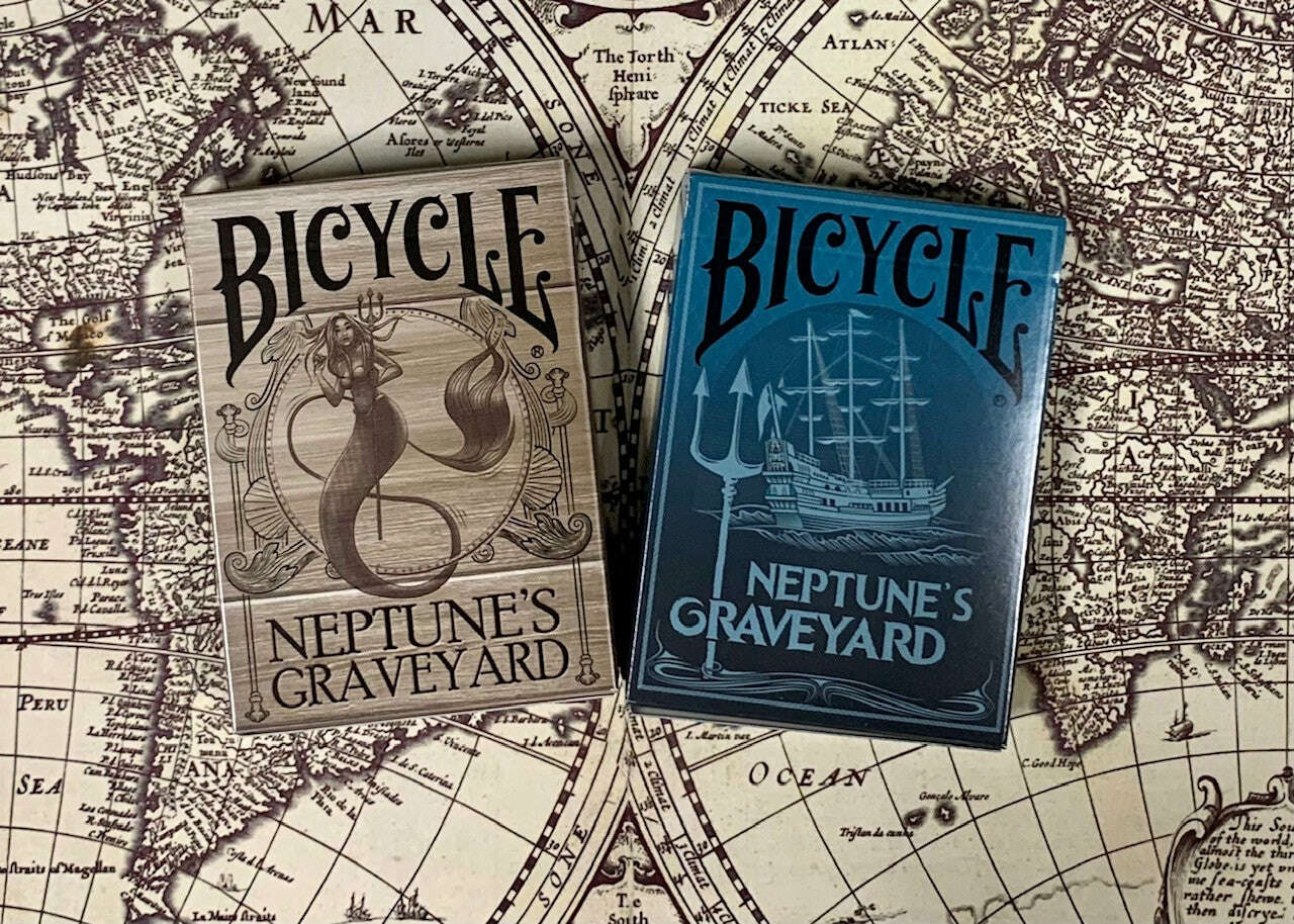 Neptune's Graveyard Bicycle Playing Cards V1 - Image 9