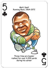 New York AFC Football Heroes Playing Cards - Image 4
