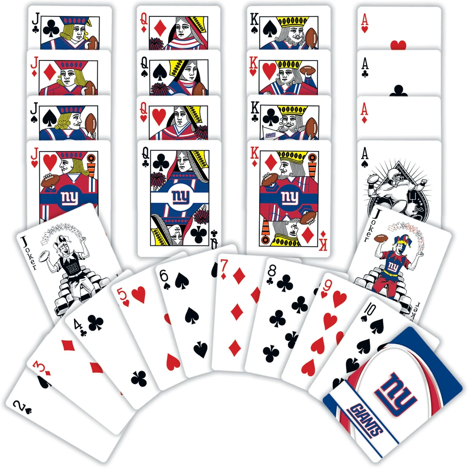 New York Giants Playing Cards - Let's Go Giants! - Image 3