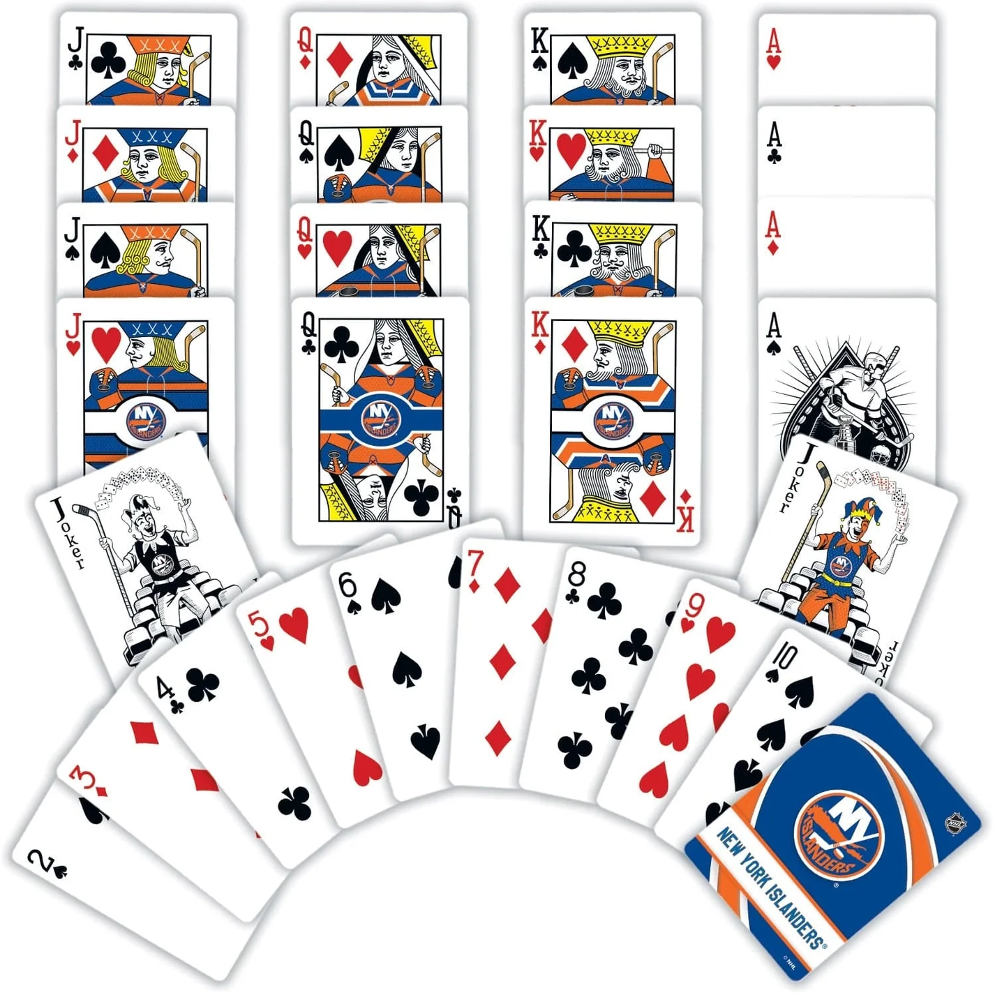 New York Islanders Playing Cards by Masterpieces - Image 2