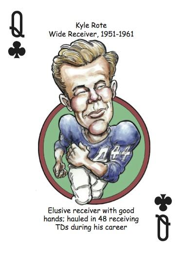 New York NFC Football Heroes Playing Cards - Image 5