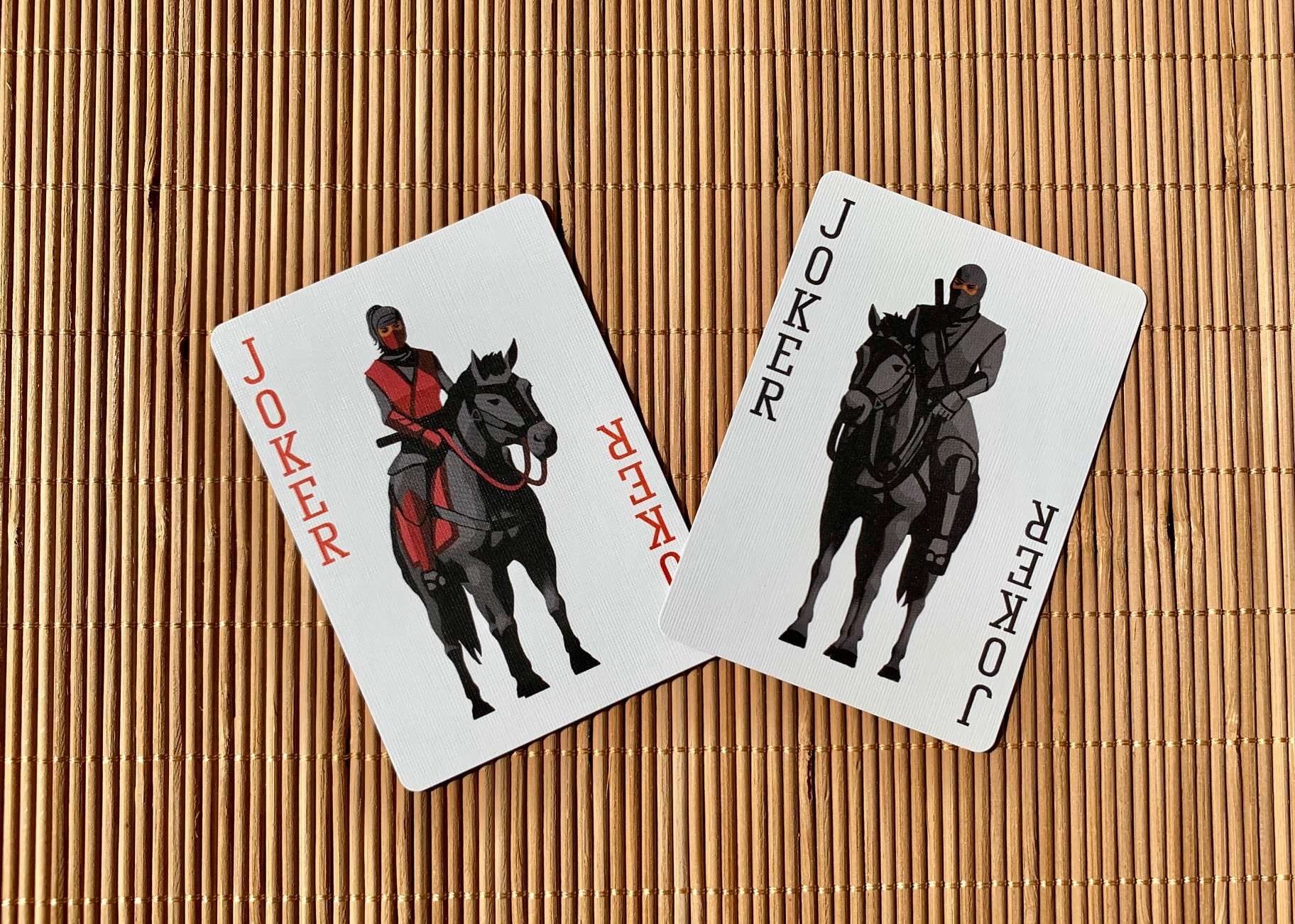 Ninja Bicycle Playing Cards - Image 10