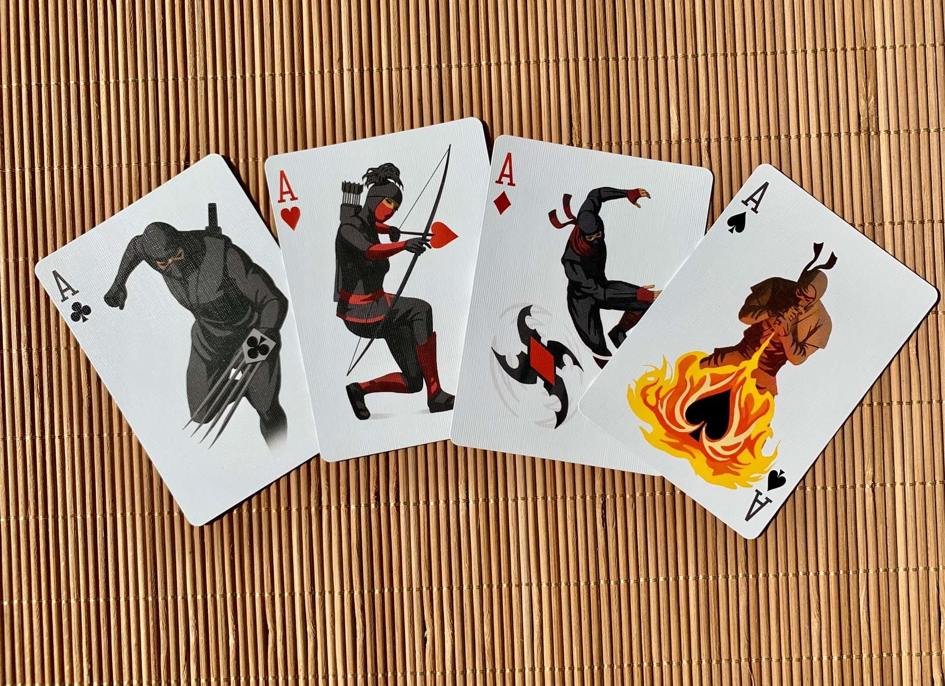 Ninja Bicycle Playing Cards - Image 4