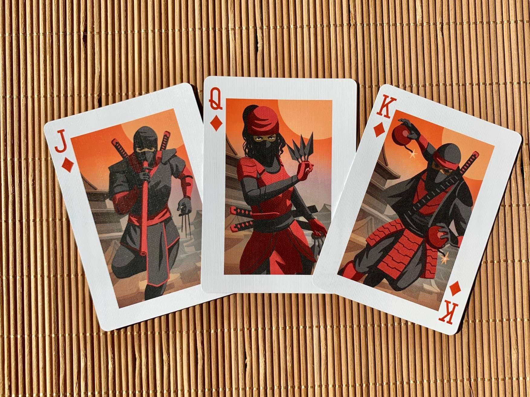 Ninja Bicycle Playing Cards - Image 6