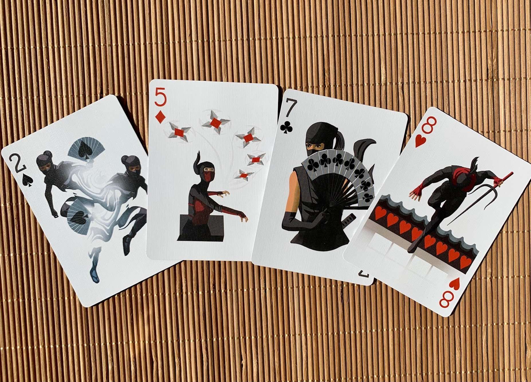 Ninja Gilded Bicycle Playing Cards - Image 11