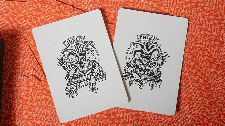 No Borders Edition 2 Crown Back RED - Holo Gilded Limited Edition Playing Cards by Joker and the Thief - Image 2