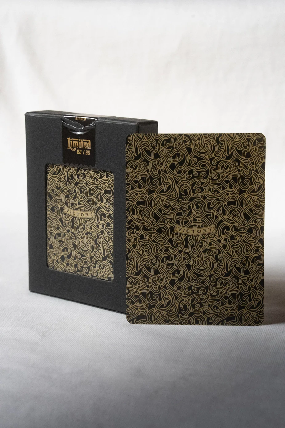 No Borders Edition 2 Victory Back Gold Gilded Limited Edition Playing Cards by Joker and the Thief - Image 2