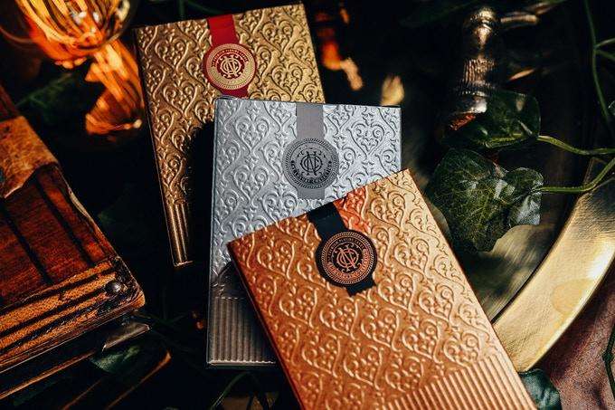 NOC Luxury Collection Playing Cards 3 Deck Set Cartamundi - Image 4