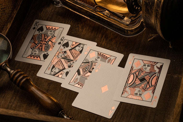 NOC Luxury Rose Gold Playing Cards Cartamundi - Image 2