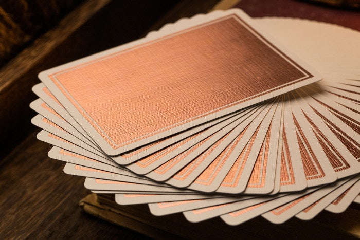 NOC Luxury Rose Gold Playing Cards Cartamundi - Image 3