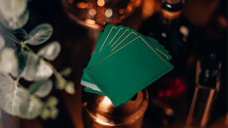 NOC Out Green Playing Cards USPCC - Image 3