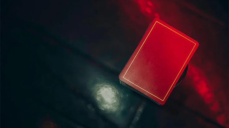 NOC Out Red Gold v2 Playing Cards USPCC - Image 3
