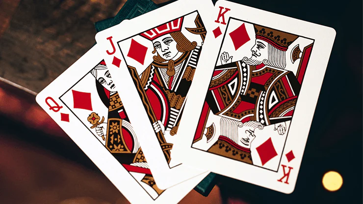 NOC Pro Navy Blue Marked Playing Cards USPCC - Image 3