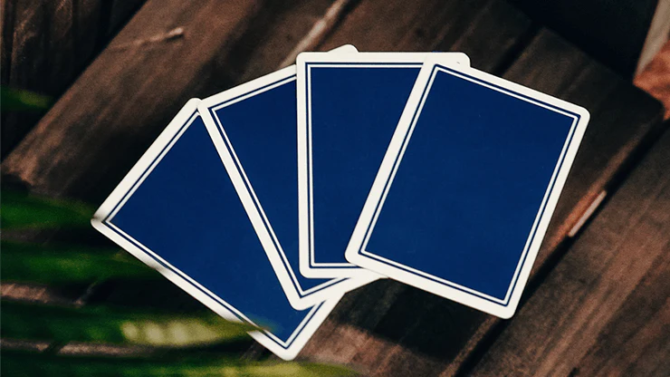 NOC Pro Navy Blue Marked Playing Cards USPCC - Image 4
