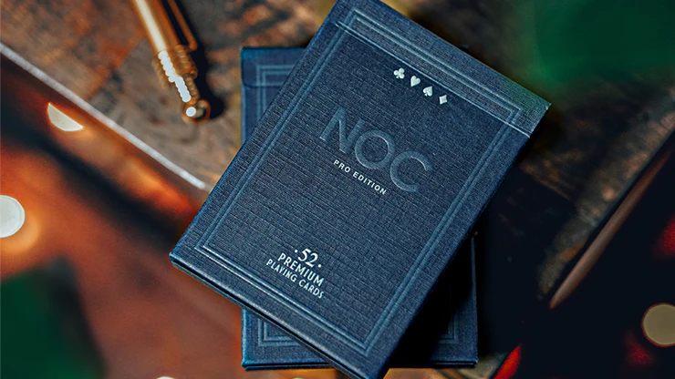 NOC Pro Navy Blue Marked Playing Cards USPCC - Image 7