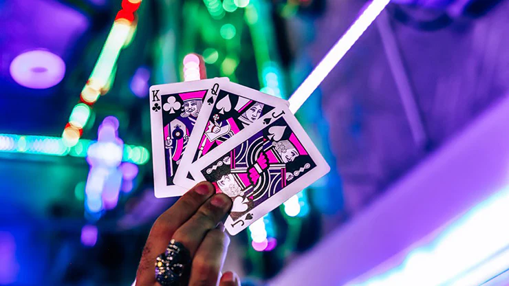 NOC3000X2 Purple Playing Cards USPCC - Image 4