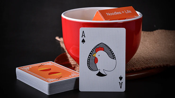 Noodlers Chicken Playing Cards USPCC - Image 3
