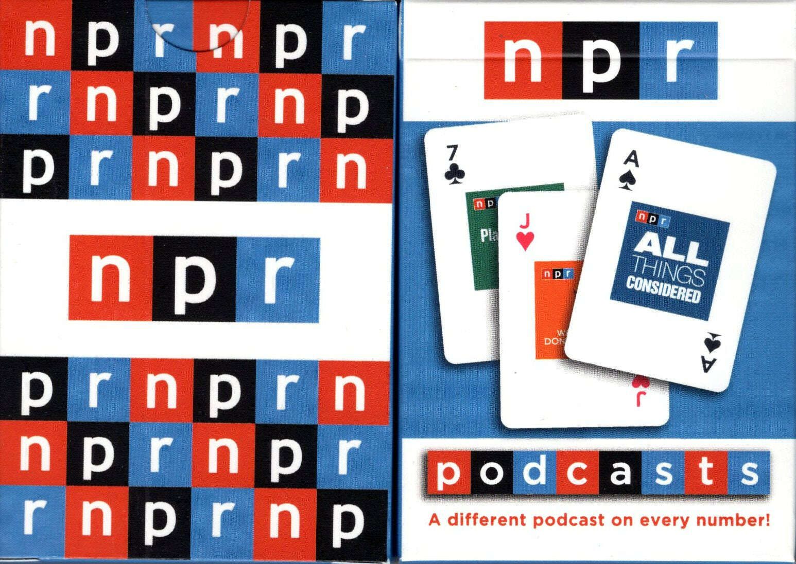 NPR Podcasts Playing Cards NYPC