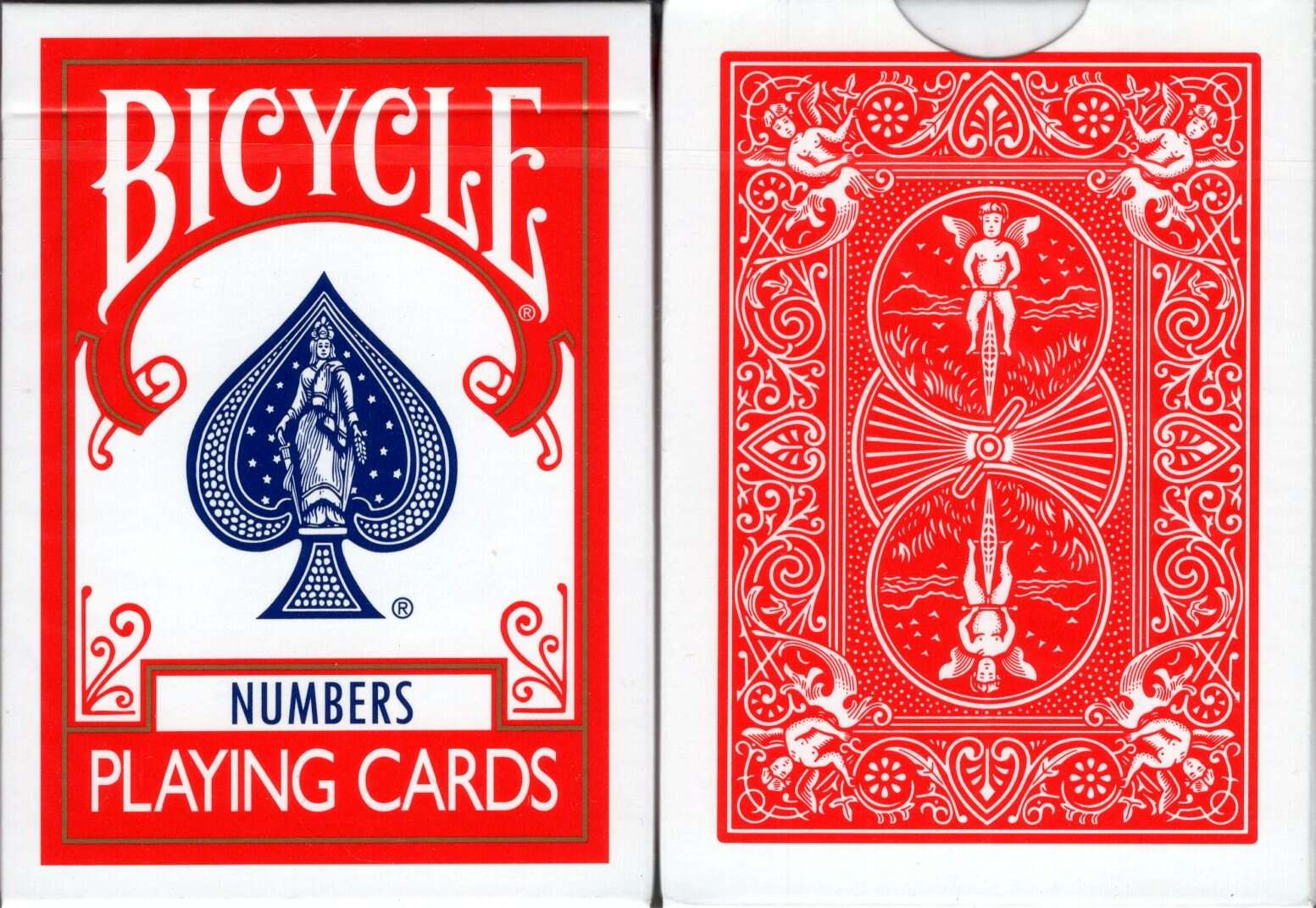 Numbers Gaff Bicycle Playing Cards - Image 3