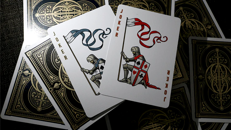 Oath Standard Navy Blue Playing Cards - Image 3
