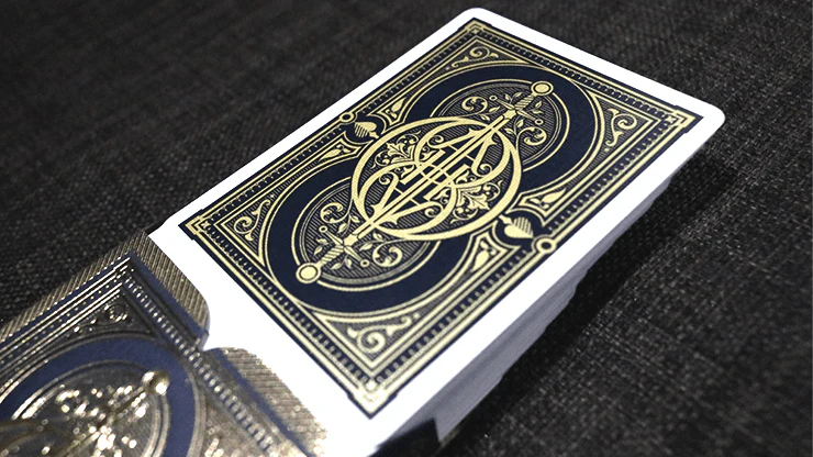 Oath Standard Navy Blue Playing Cards - Image 6