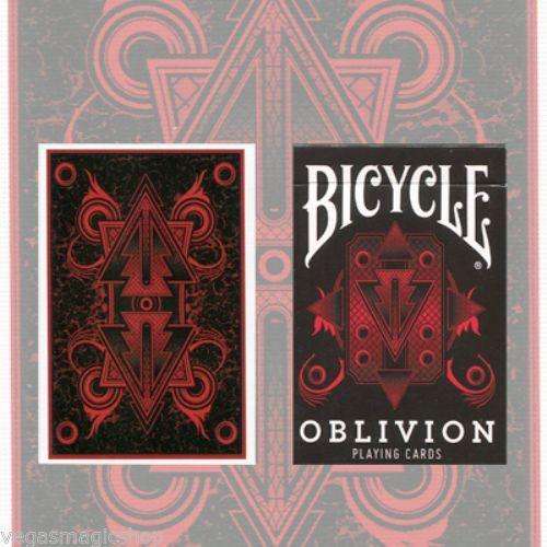 Oblivion Red Bicycle Playing Cards Deck